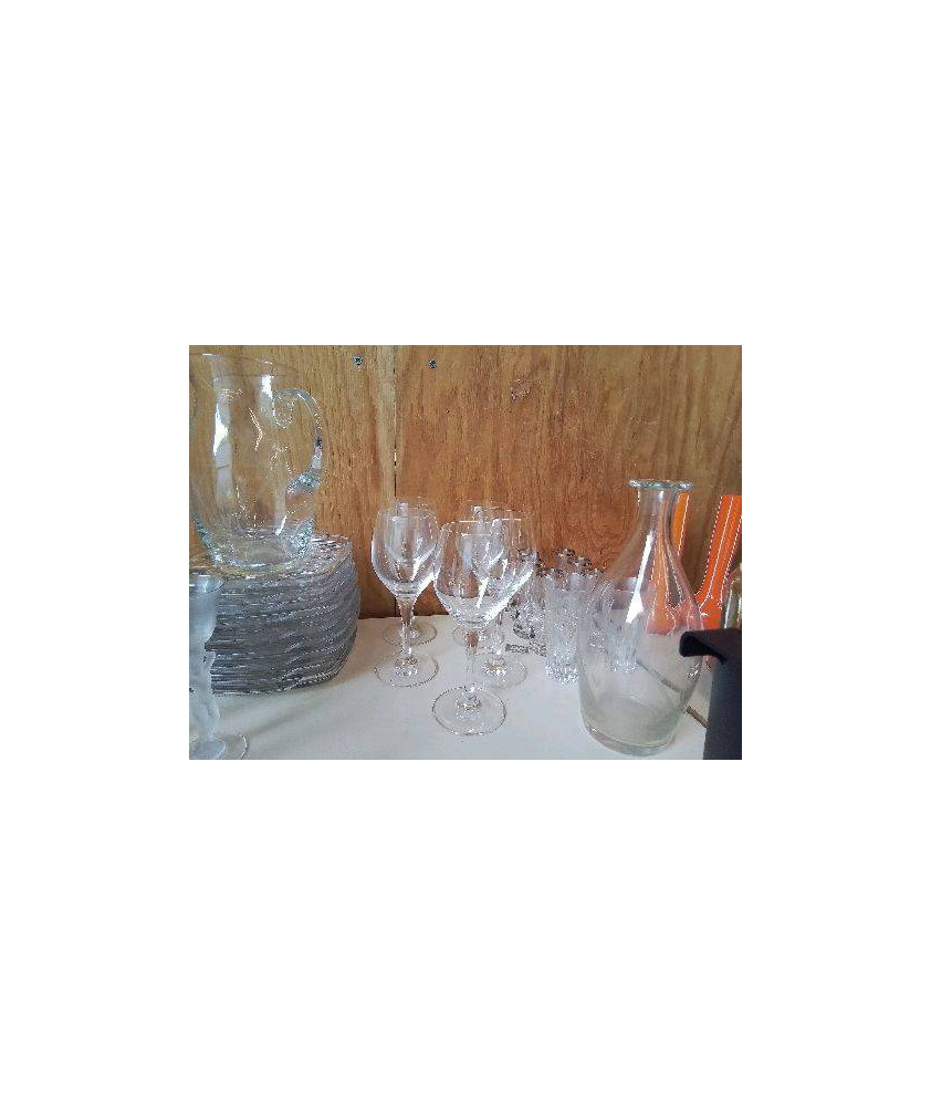LOT DE 5 VERRE À VIN 