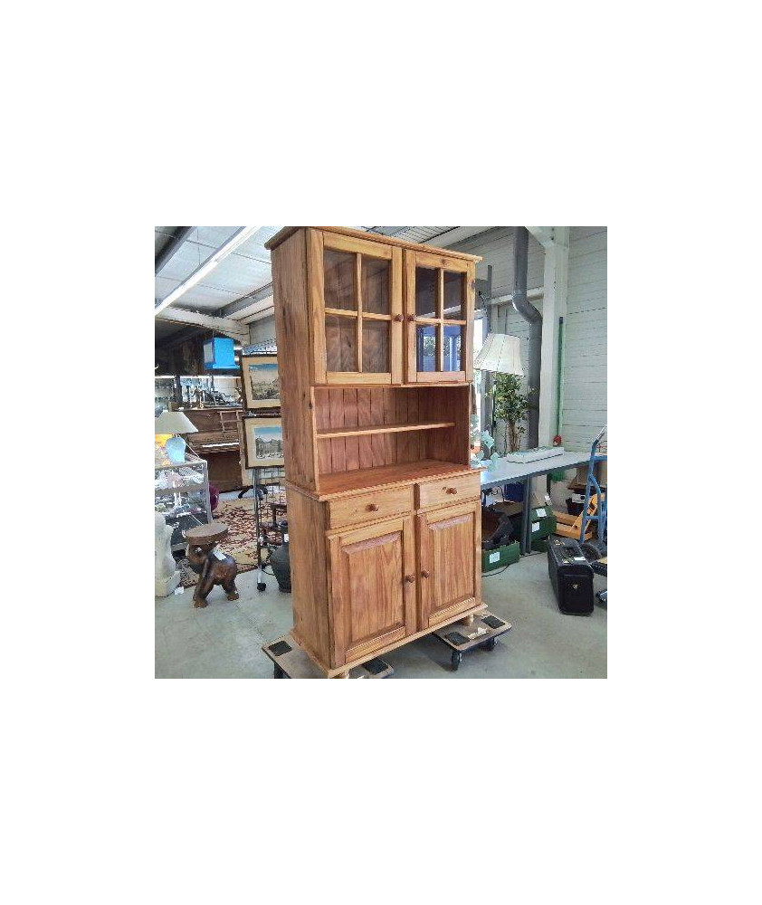 BUFFET 2 CORPS 2 PORTES PIN