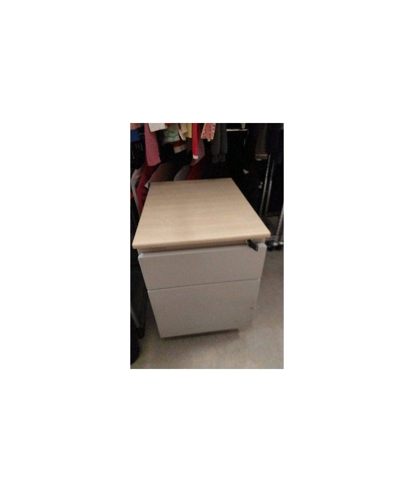 CAISSON METALLIQUE 2 TIROIRS STEELCASE