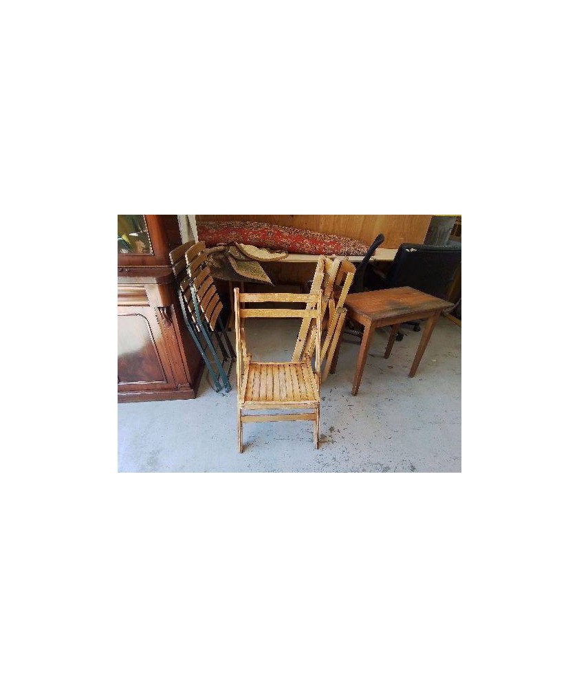 CHAISE PLIANTE EN BOIS 