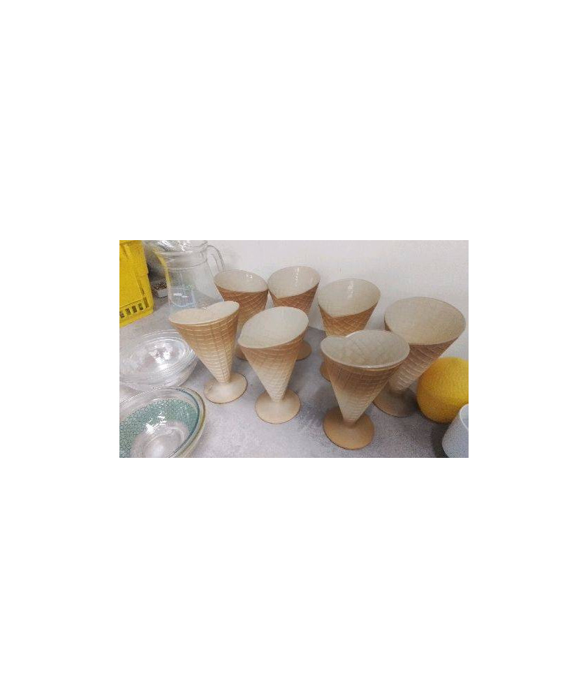 COUPE GLACE CORNET LE LOT