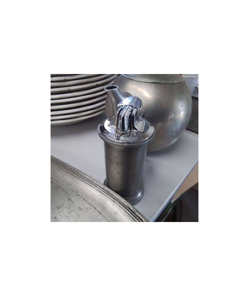 BRIQUET DE TABLE ETAIN