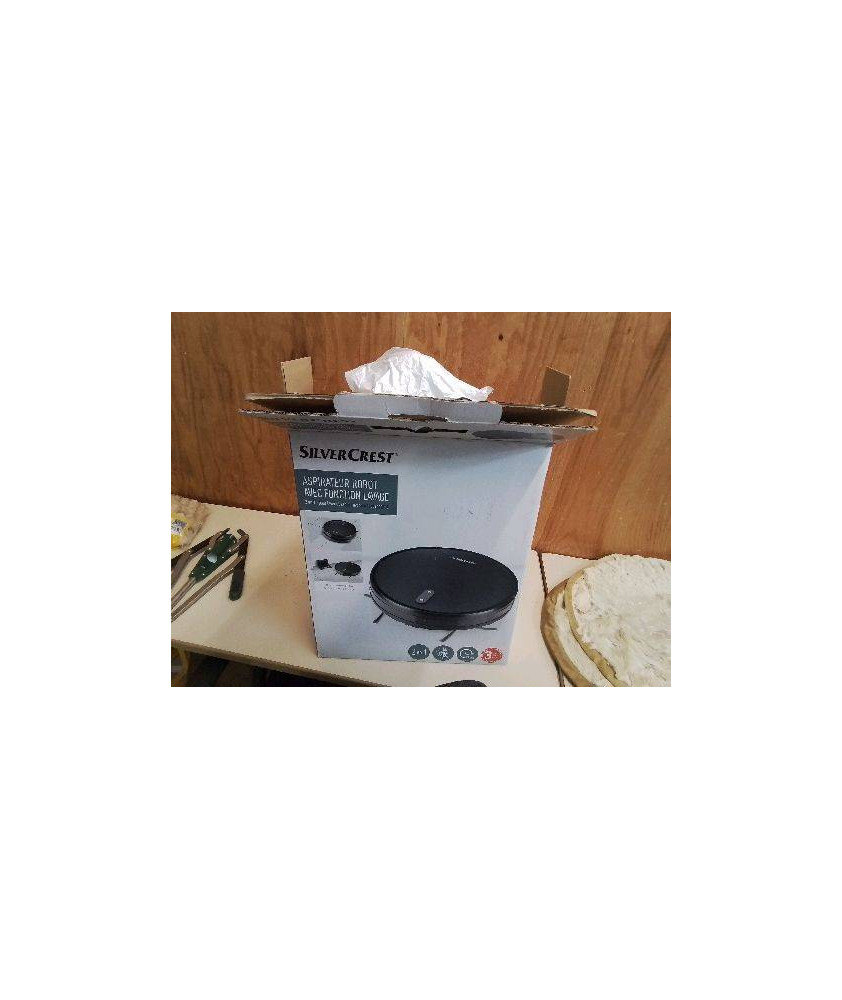 ASPIRATEUR ROBOT AVEC FONCTION LAVAGE SILVERCREST 