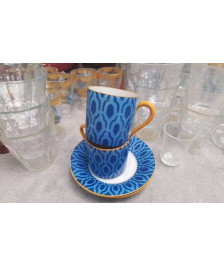 TASSES BLEUES X2 