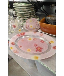 PLAT FLEURS X2