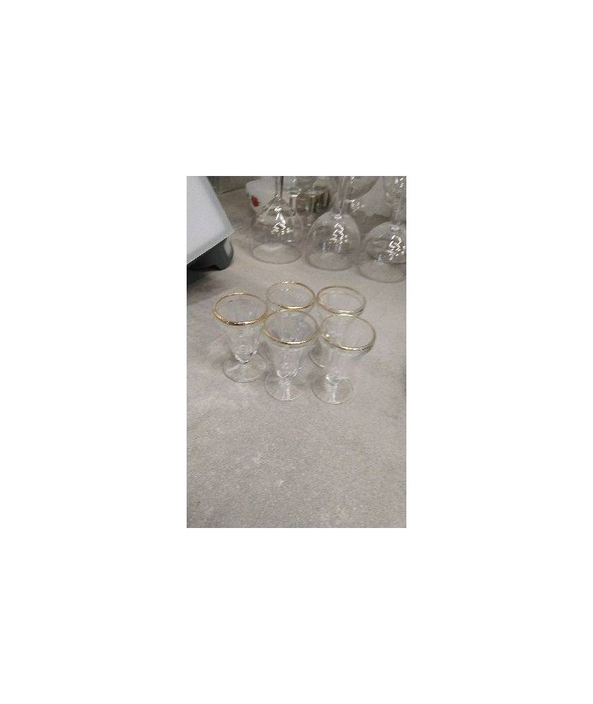 VERRES A LIQUEUR X5