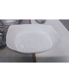 PLAT RECT BLANC 
