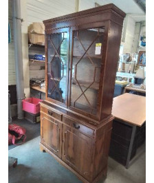 BUFFET 2 CORPS VITRÉE 4 PORTES 2 TIROIRS 