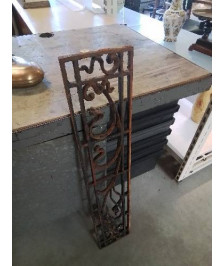 GRILLE FER FORGÉ 95,5X18CM