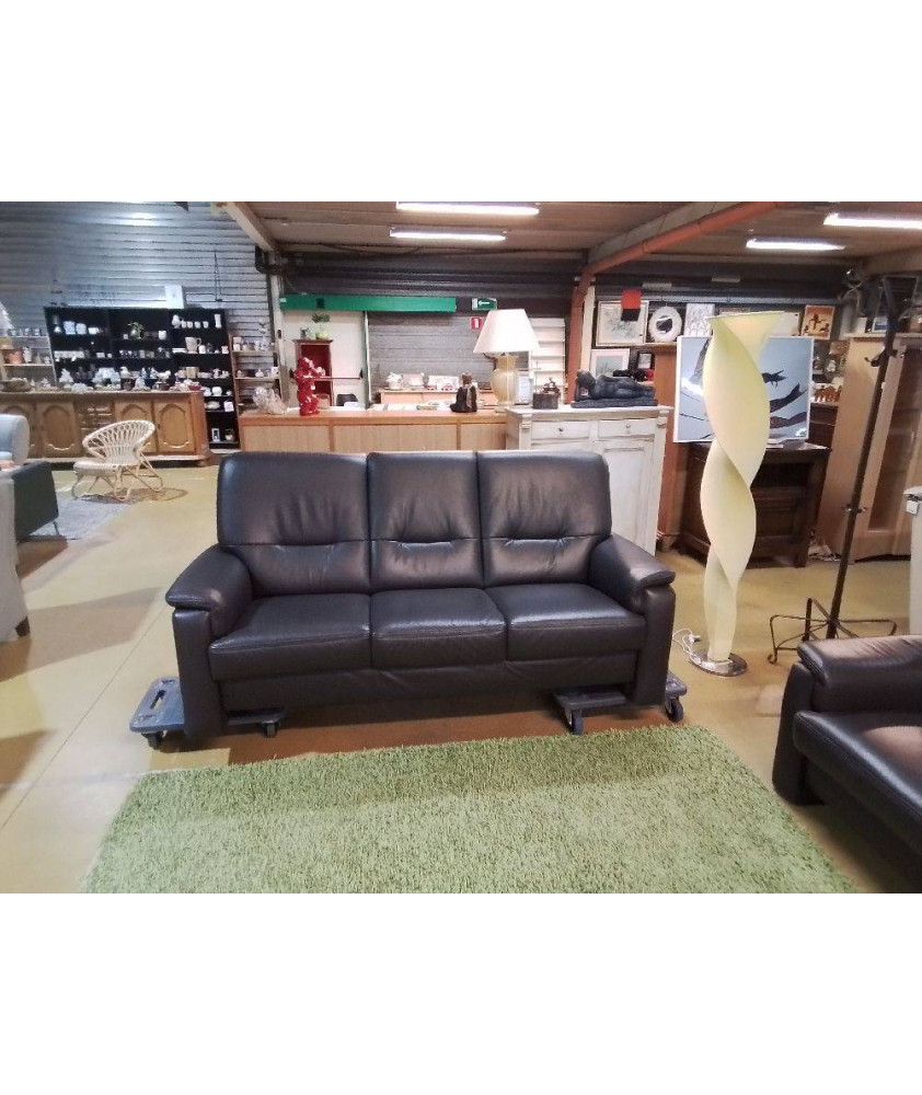 SALON 3/1 CUIR HUKLA