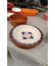 PLAT TARTE PM DANS OSIER 