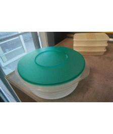 BOITE PLASTIQUE / COUVERCLE VERT