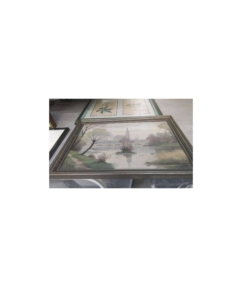 CADRE PEINTURE PONT