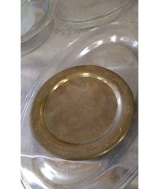 DECO ASSIETTE LAITON PM