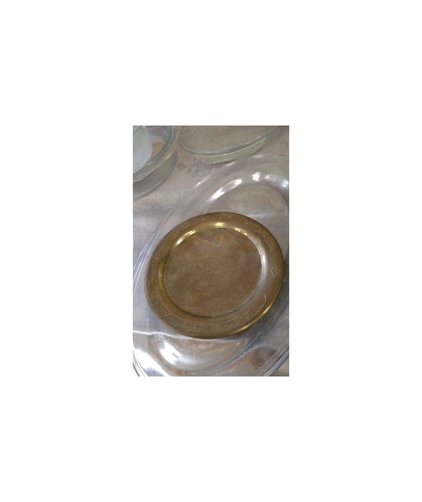 DECO ASSIETTE LAITON PM