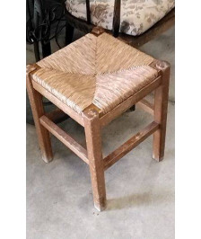 TABOURET PAILLE - EN L’ETAT 