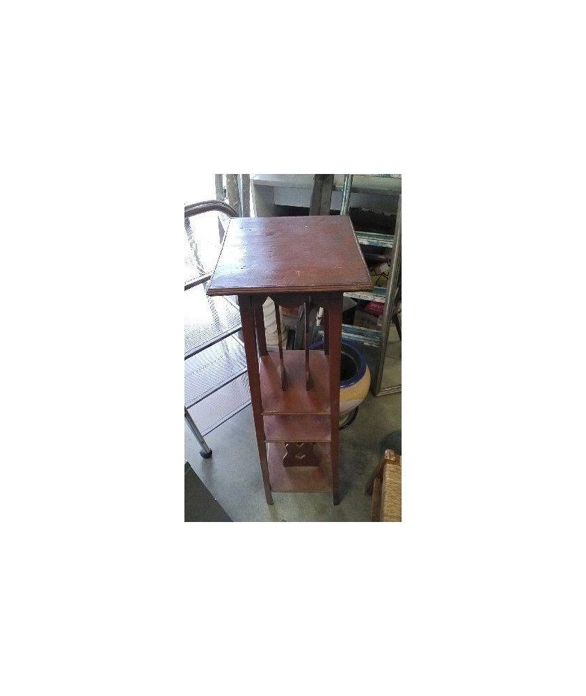 MEUBLE PORTE POT BOIS