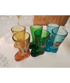 LOT DE 6 VERRES A LIQUEUR 