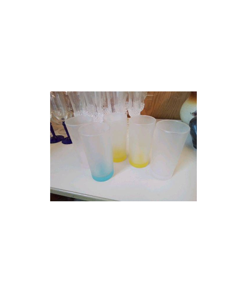LOT DE 5 VERRES A JUS 