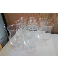 LOT DE 8 VERRES A COGNAC