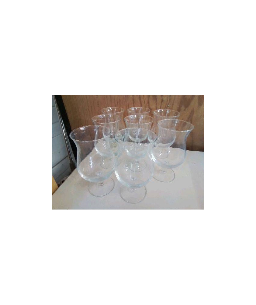 LOT DE 8 VERRES A COGNAC