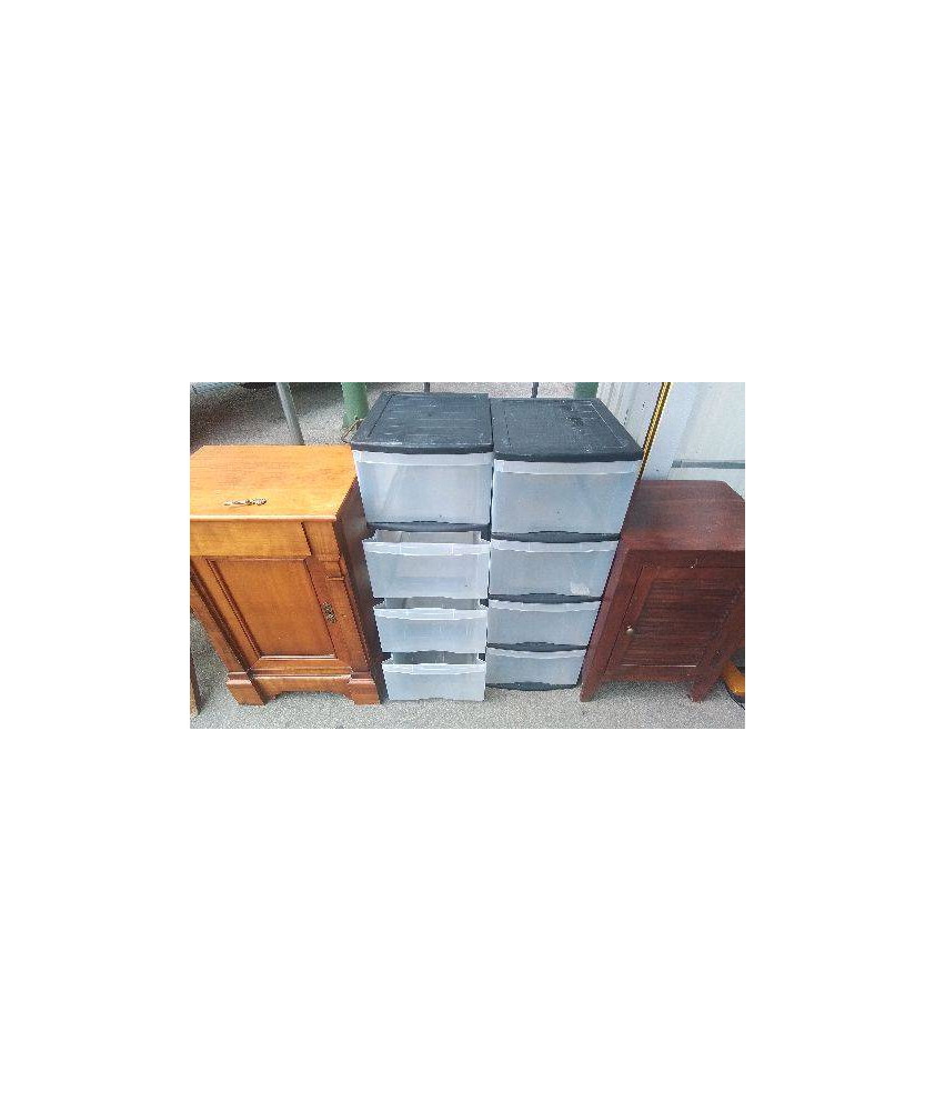 RANGEMENT PLASTIQUE 4 TIROIRS 