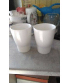 MUGS BLANCS X2