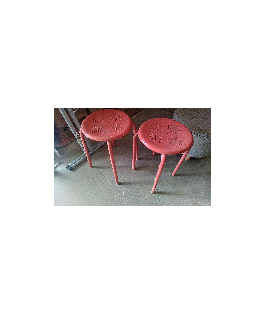 TABOURET FER 