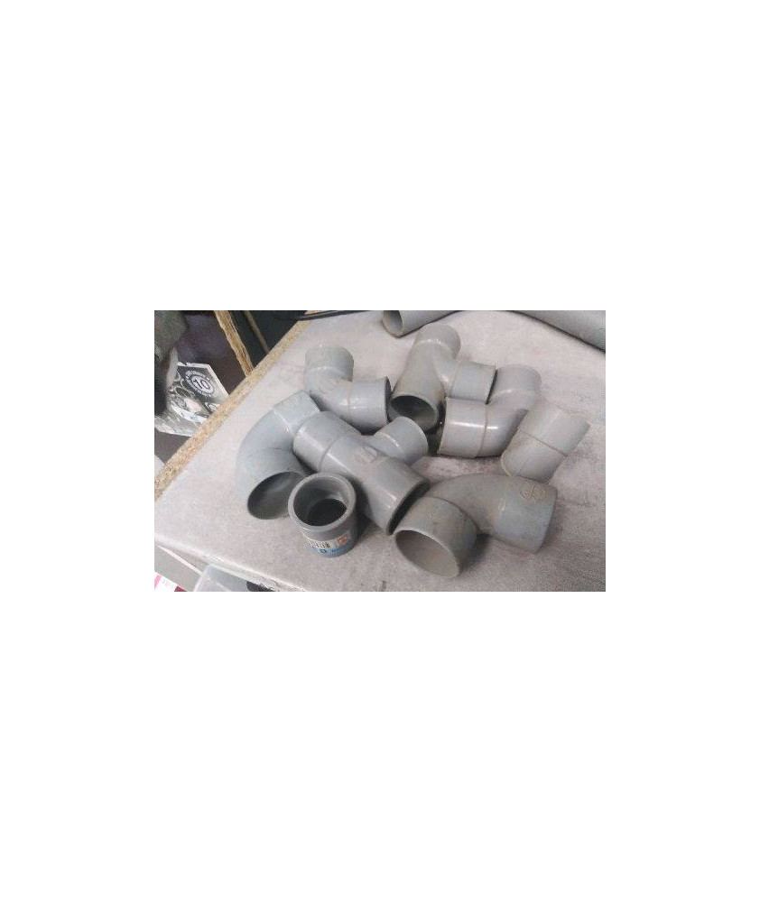 COUDE PVC PM LE LOT