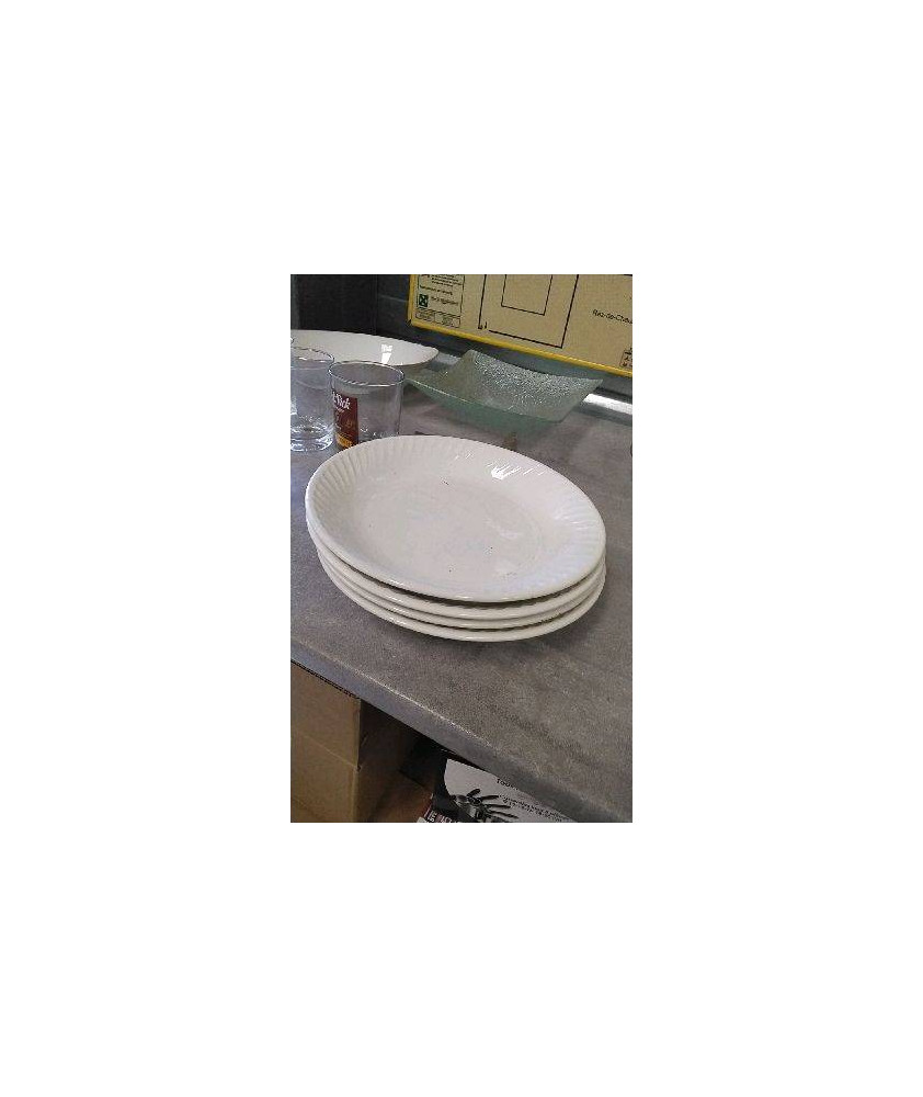 ASSIETTES CREUSES X4