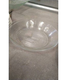 ASSIETTES CREUSES VERRE X2