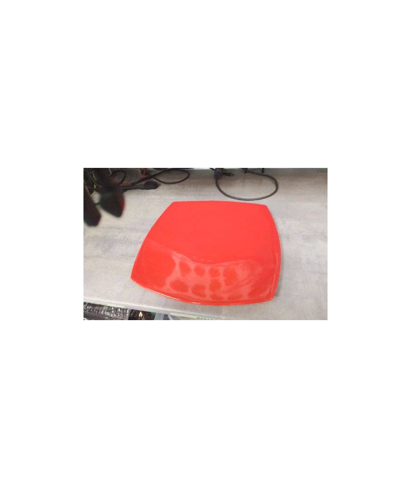 PLAT CARRE ROUGE GM 