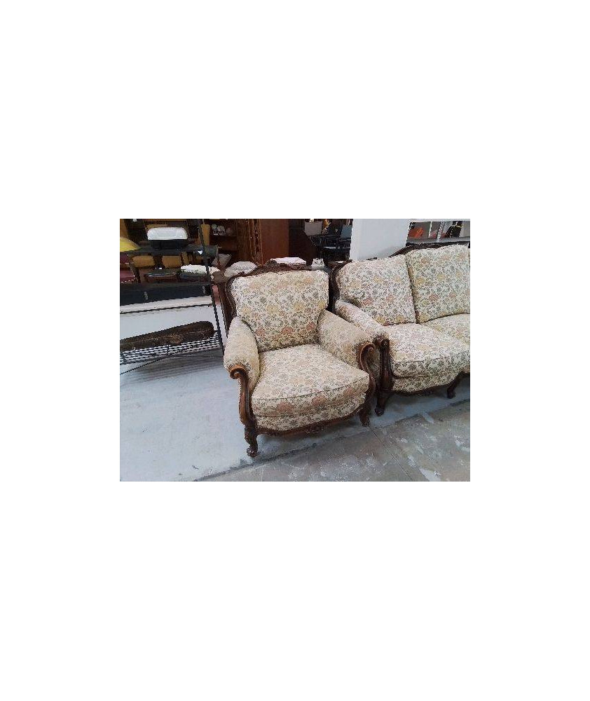 FAUTEUIL STYLE LOUIS XV
