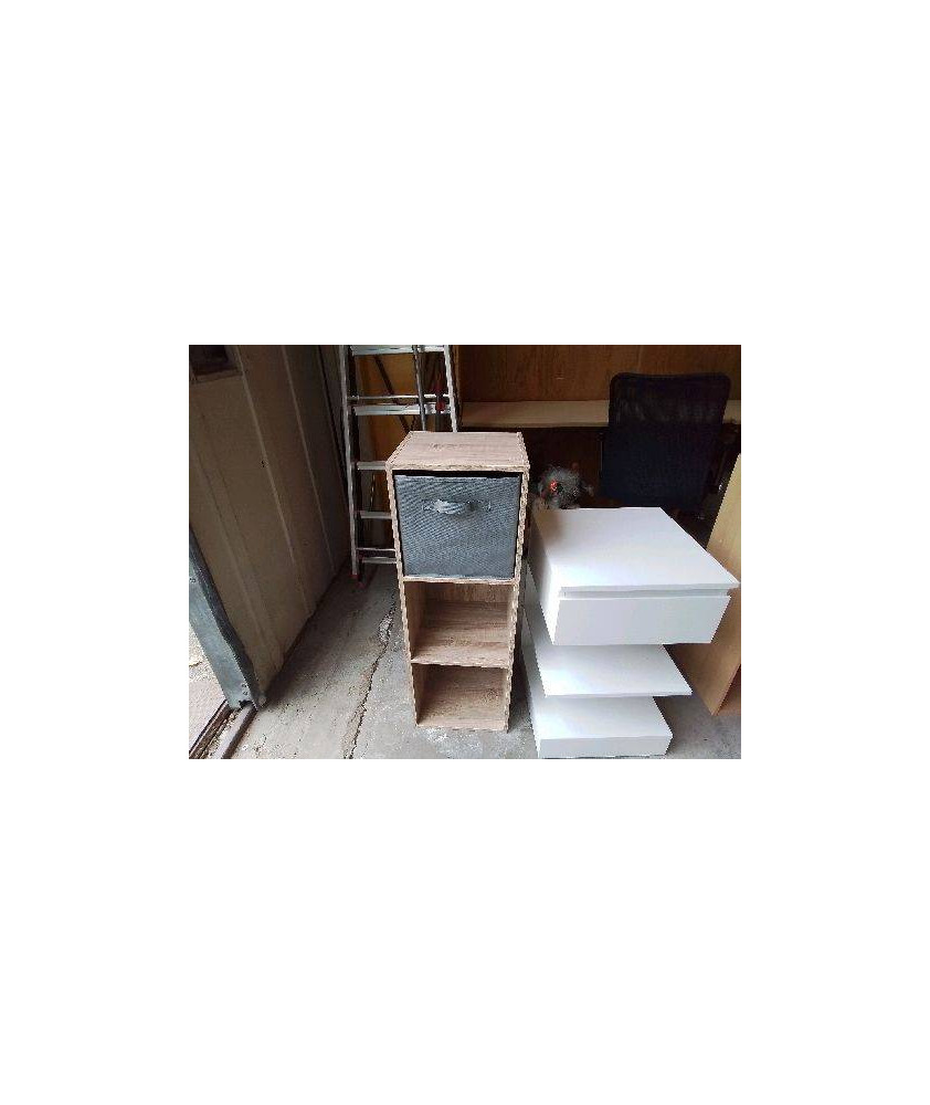 MEUBLE DE RANGEMENT AVEC PANIER 