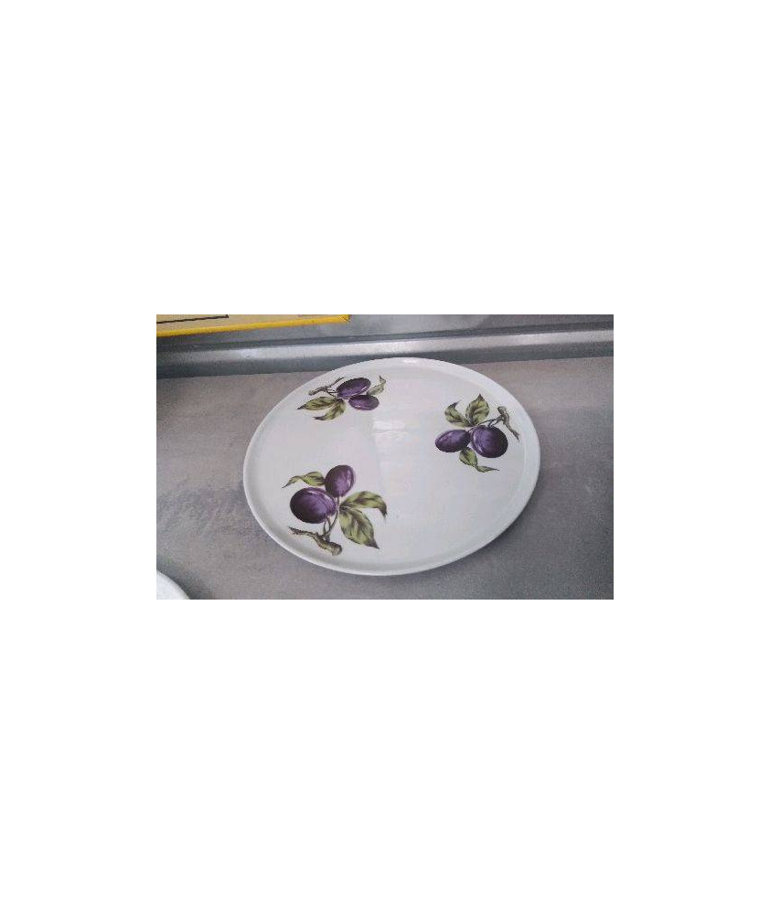 PLAT ROND PRUNES 