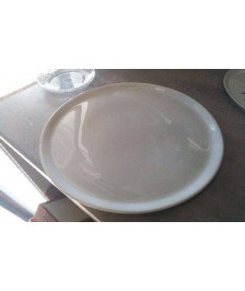PLAT TOND BLANC 