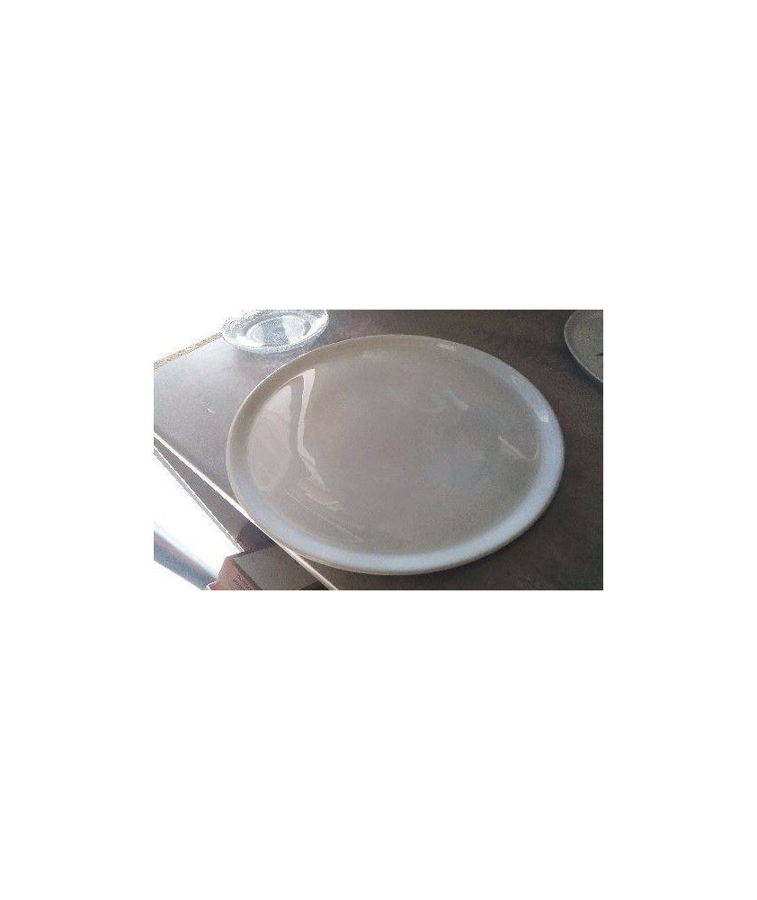 PLAT TOND BLANC 