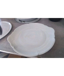 PLAT TOND PORCELAINE 