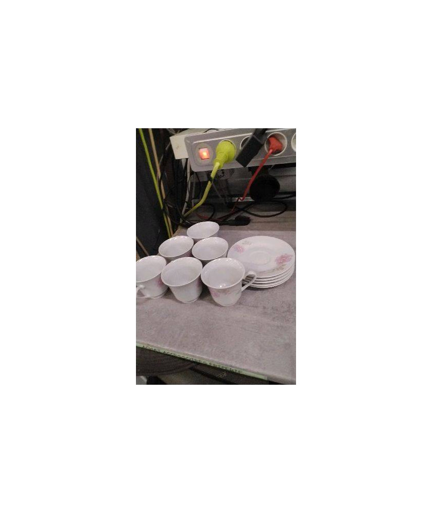 TASSE A CAFE LE LOT ( 5 SOUS TASSES)