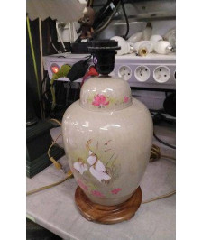 PIED DE LAMPE ASIATIQUE 