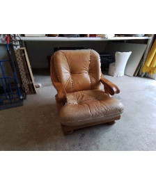 FAUTEUIL CUIR