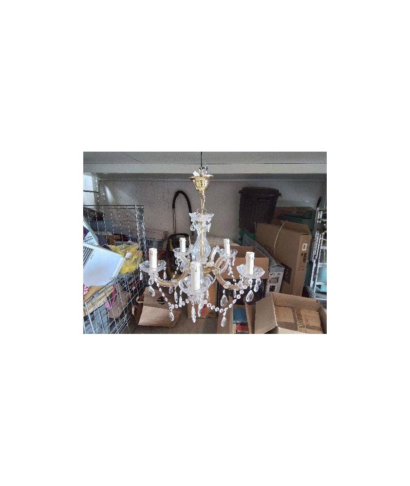 LUSTRE 5 BRANCHES 