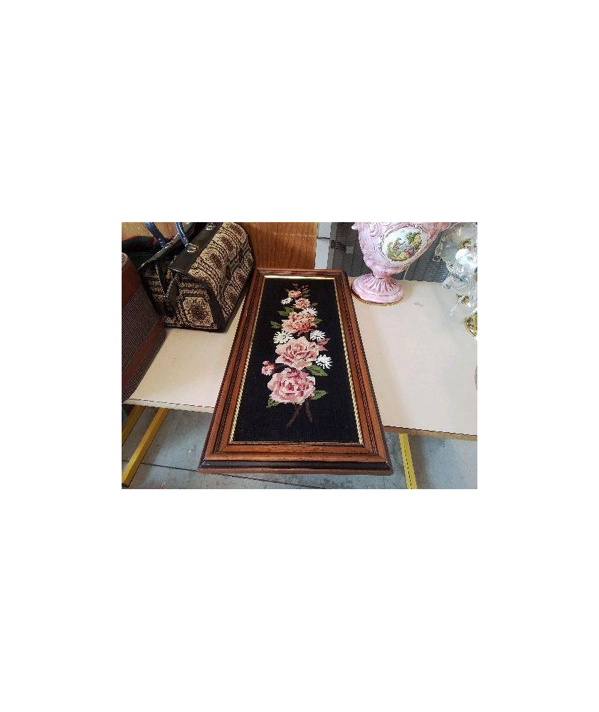 CADRE MOTIF FLORAL 