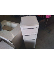 MEUBLE SDB 2 TIROIRS 1 PORTE