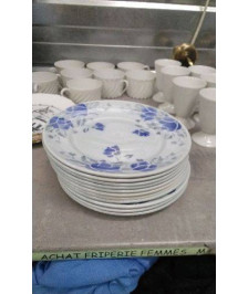 ASSIETTES A DESSERT ORCHIES X11 