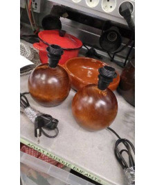 PIED DE LAMPE BOULE