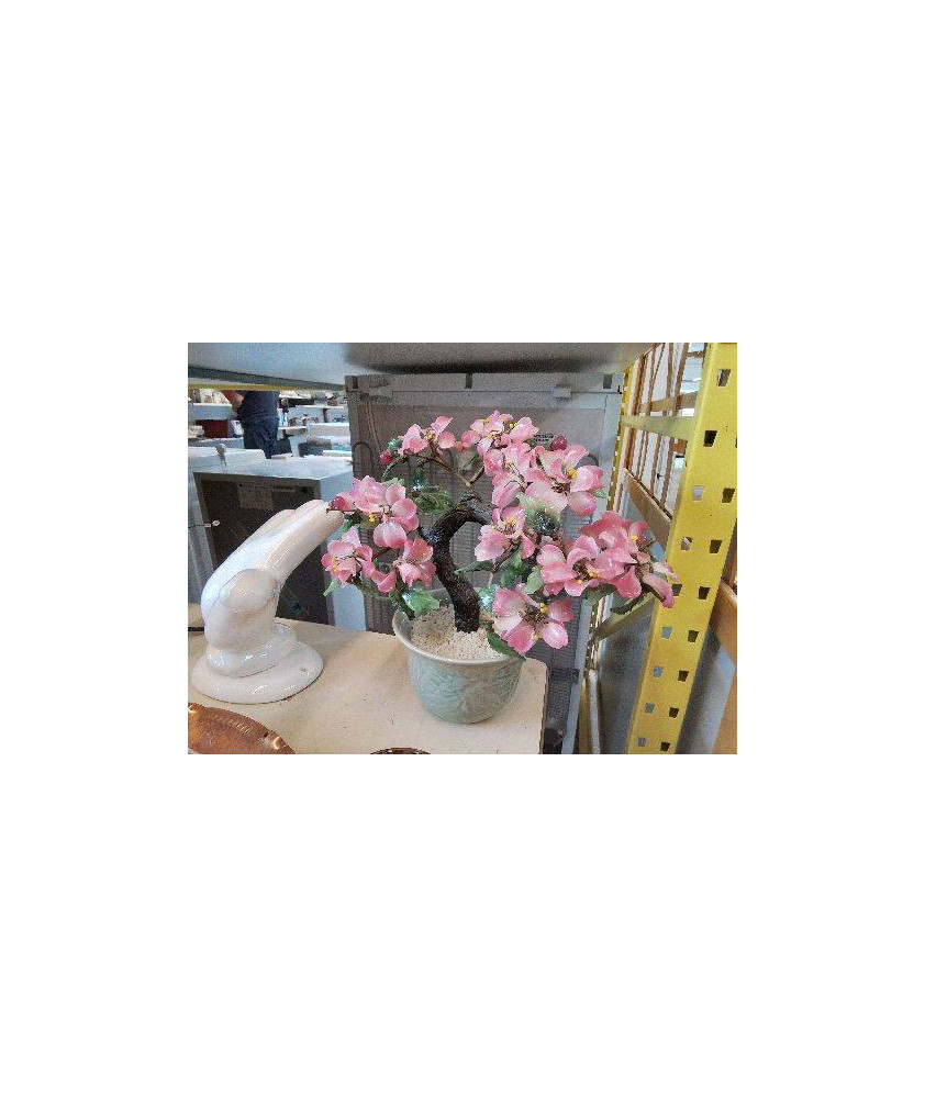 POT DE FLEURS EN VERRE