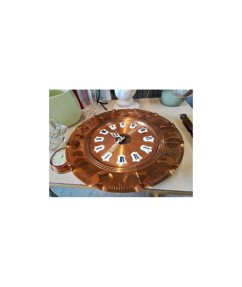 HORLOGE EN CUIVRE 