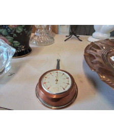 THERMOMÈTRE EN CUIVRE DECO