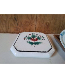 DESSOUS DE PLAT AVEC MOTIF FLORAL 